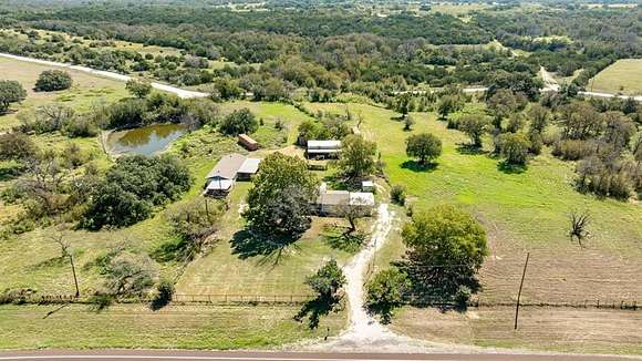 17.3 Acres of Land with Home for Sale in Hico, Texas