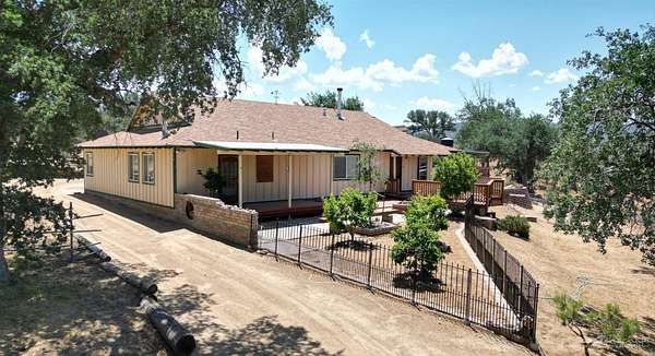 20 Acres of Recreational Land with Home for Sale in Caliente, California