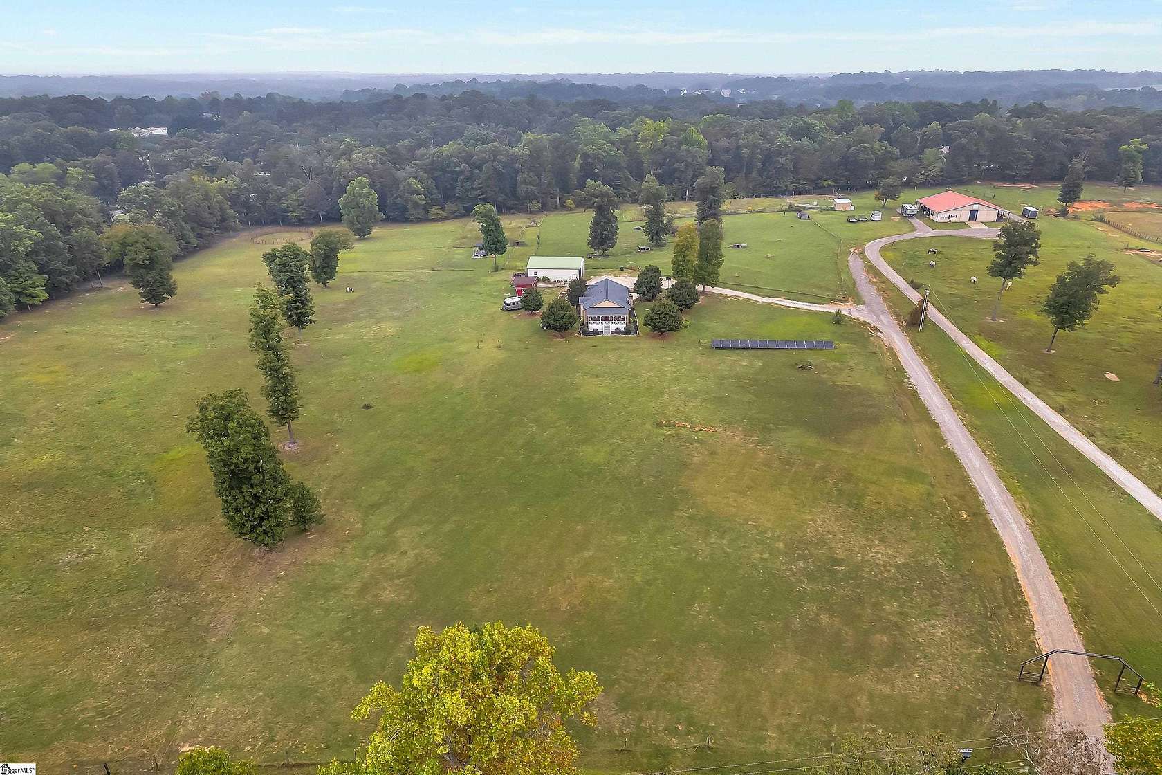 6.02 Acres of Land with Home for Sale in Greer, South Carolina