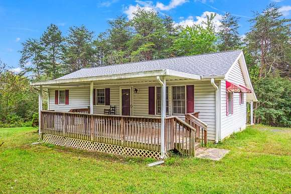 9.1 Acres of Residential Land with Home for Auction in Danbury, North Carolina