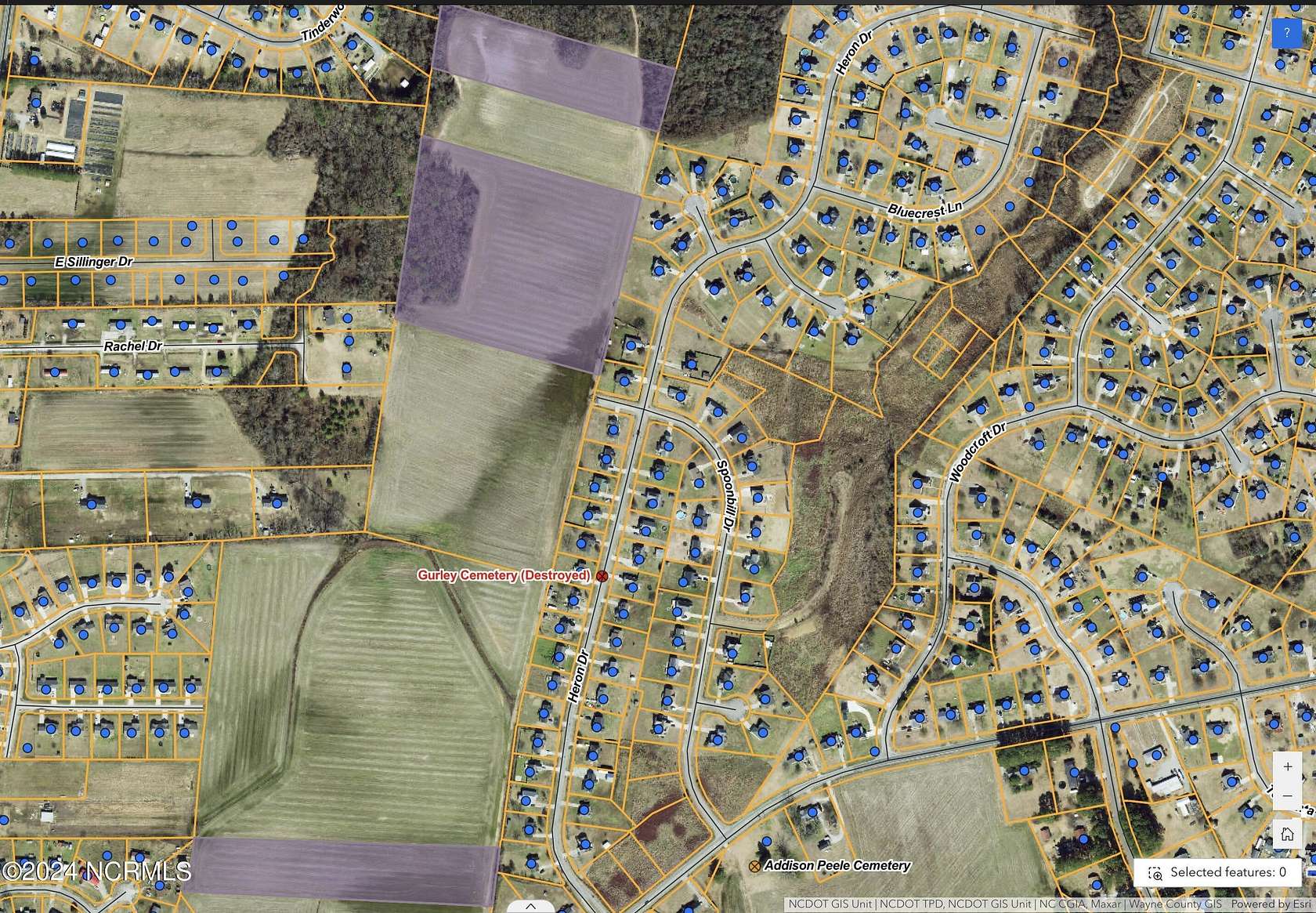 20.3 Acres of Land for Sale in Goldsboro, North Carolina