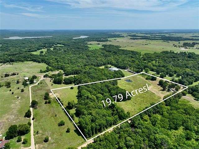 19.791 Acres of Land for Sale in Stidham, Oklahoma