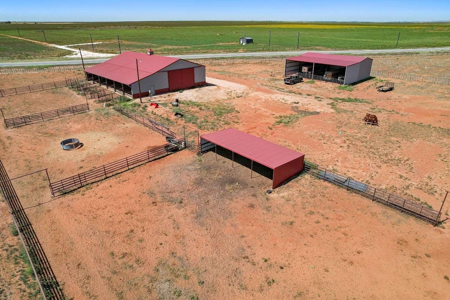 43 Acres of Agricultural Land with Home for Sale in Levelland, Texas