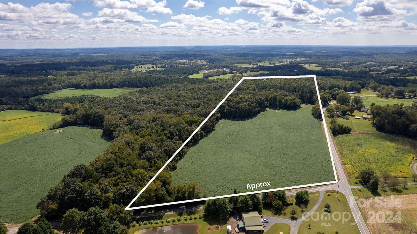 96.2 Acres of Land for Sale in Albemarle, North Carolina