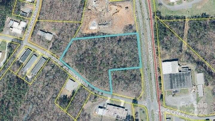 8.15 Acres of Commercial Land for Sale in Gastonia, North Carolina