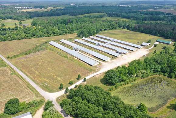 42 Acres of Agricultural Land with Home for Sale in Phil Campbell, Alabama