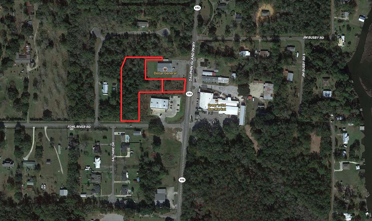 2.97 Acres of Commercial Land for Sale in Theodore, Alabama