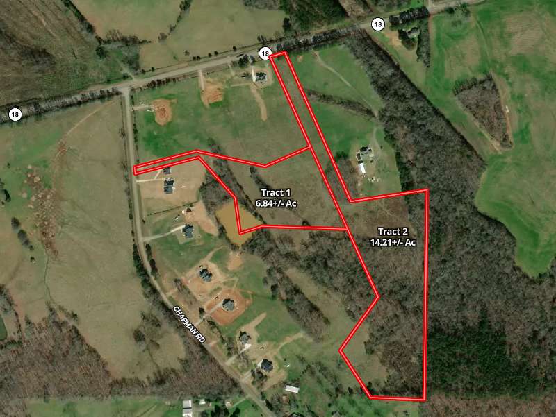 21.05 Acres of Land for Sale in Zebulon, Georgia