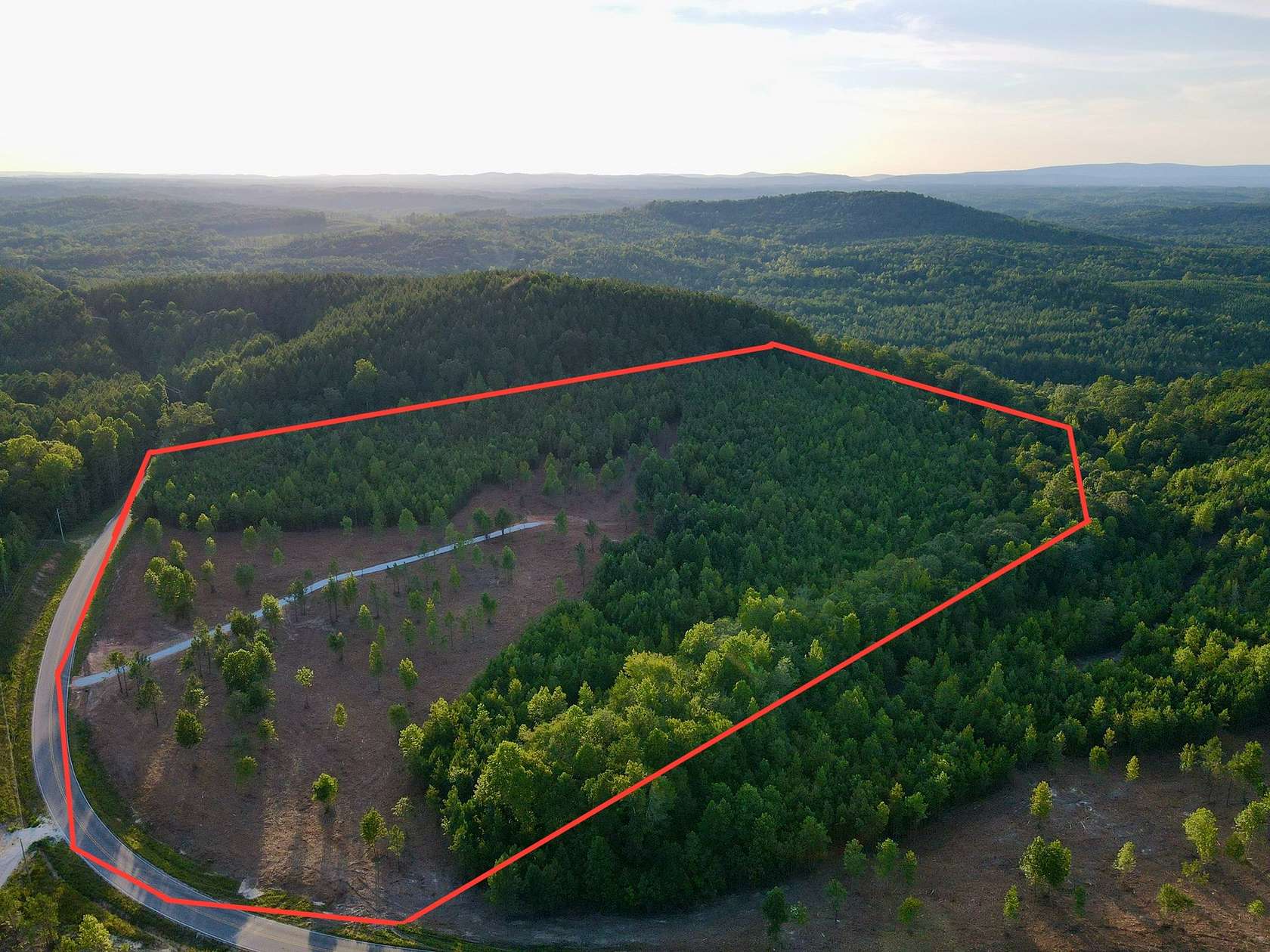 19.2 Acres of Land for Sale in Cragford, Alabama