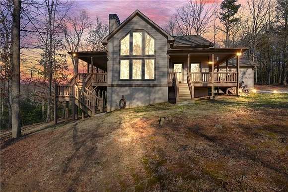 14.81 Acres of Land with Home for Sale in Ellijay, Georgia