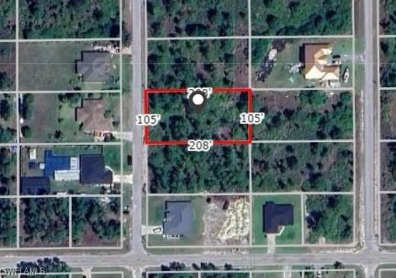 0.499 Acres of Residential Land for Sale in Lehigh Acres, Florida