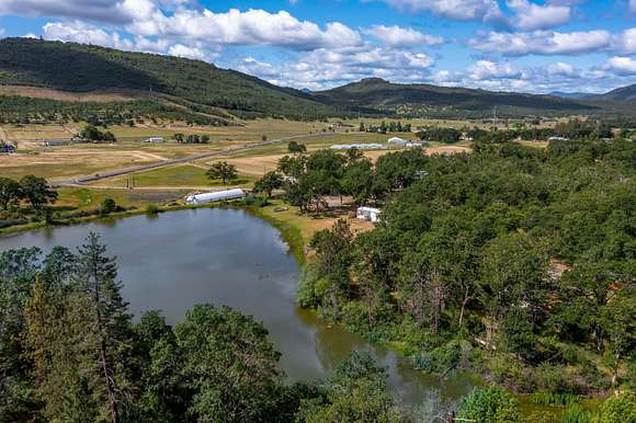 12.68 Acres of Land with Home for Sale in Gold Hill, Oregon