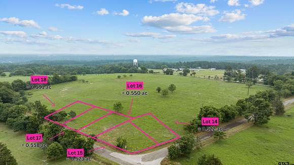 0.55 Acres of Residential Land for Sale in Lindale, Texas