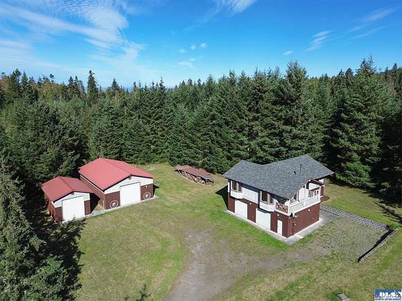 5.11 Acres of Residential Land with Home for Sale in Sequim, Washington