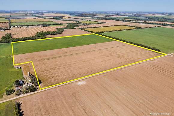 155 Acres of Agricultural Land for Auction in Newton, Kansas