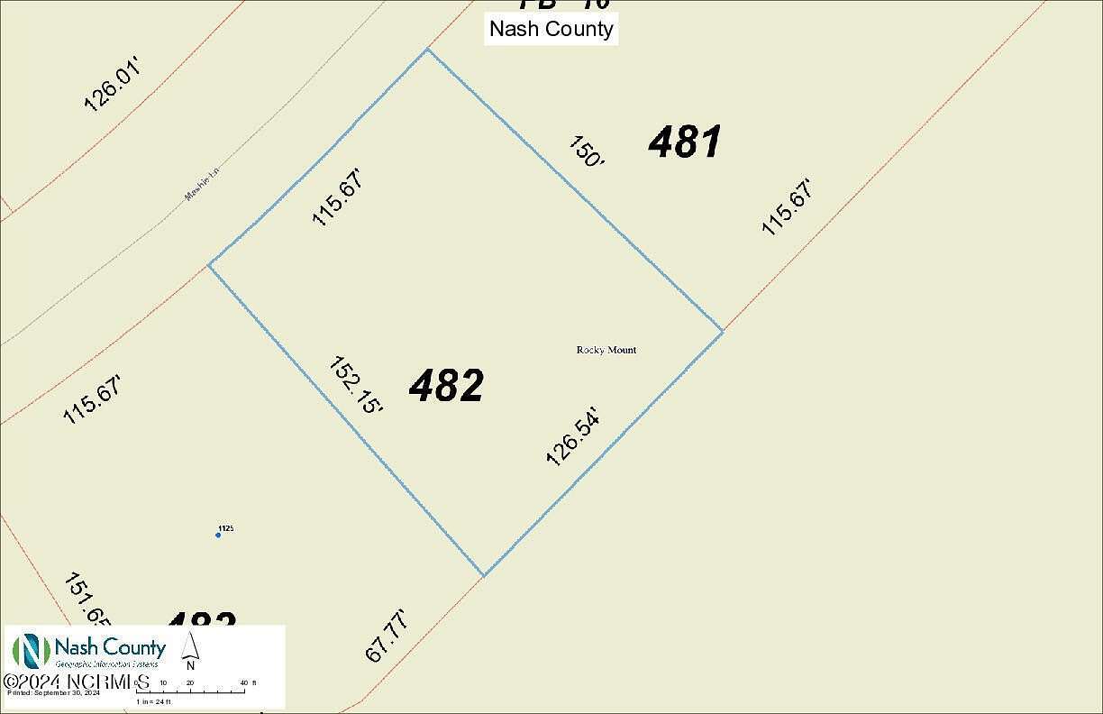 0.42 Acres of Residential Land for Sale in Rocky Mount, North Carolina