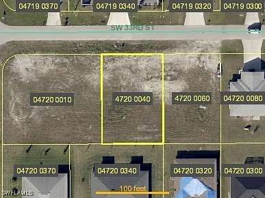 0.244 Acres of Residential Land for Sale in Cape Coral, Florida