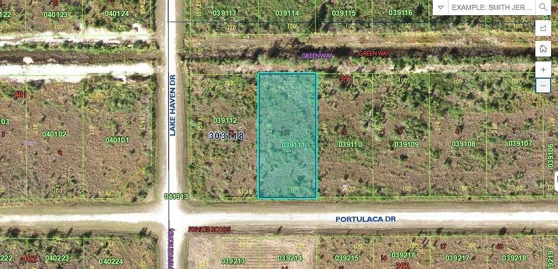 0.5 Acres of Land for Sale in Indian Lake Estates, Florida