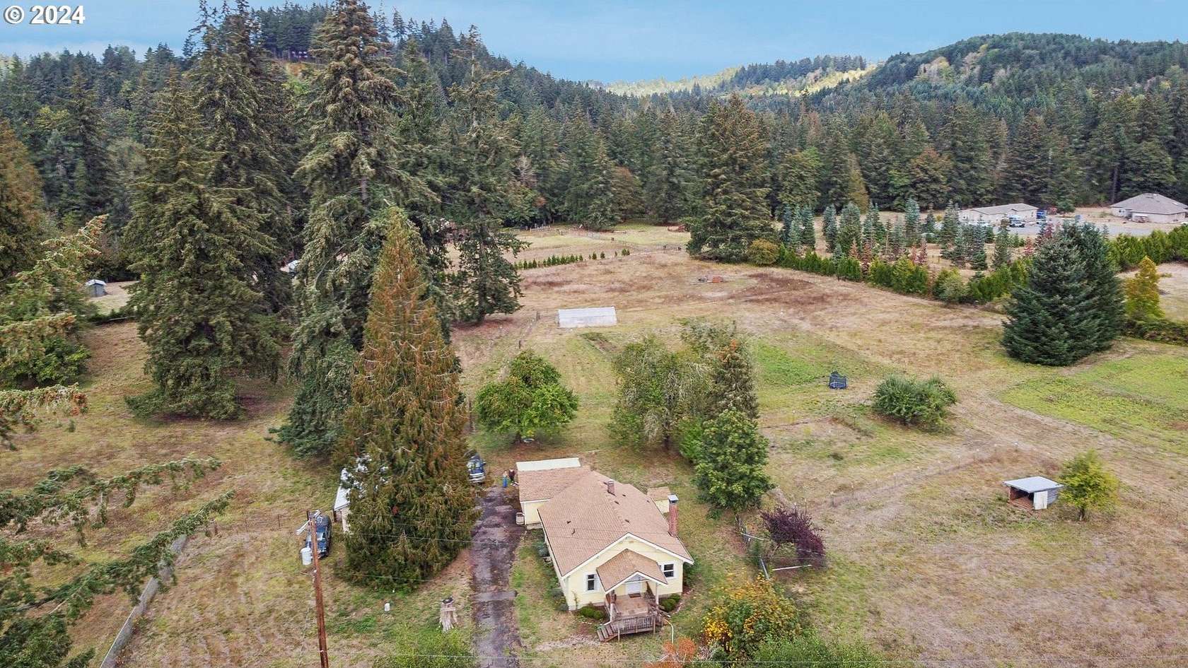 6.24 Acres of Land with Home for Sale in Boring, Oregon