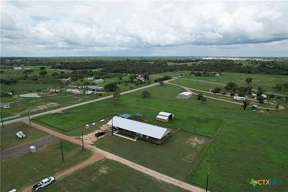 3 Acres of Residential Land with Home for Sale in Yoakum, Texas