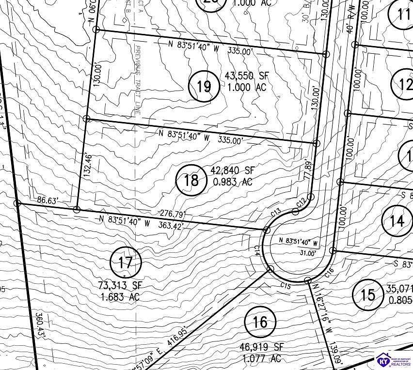 0.98 Acres of Residential Land for Sale in Hodgenville, Kentucky