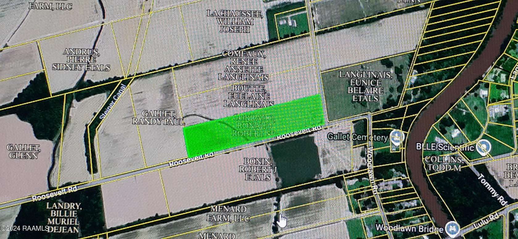 12.3 Acres of Mixed-Use Land for Sale in Maurice, Louisiana