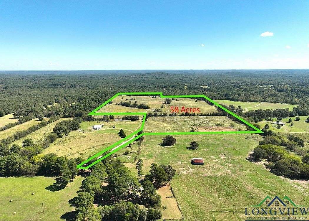 58.14 Acres of Agricultural Land for Sale in Gilmer, Texas