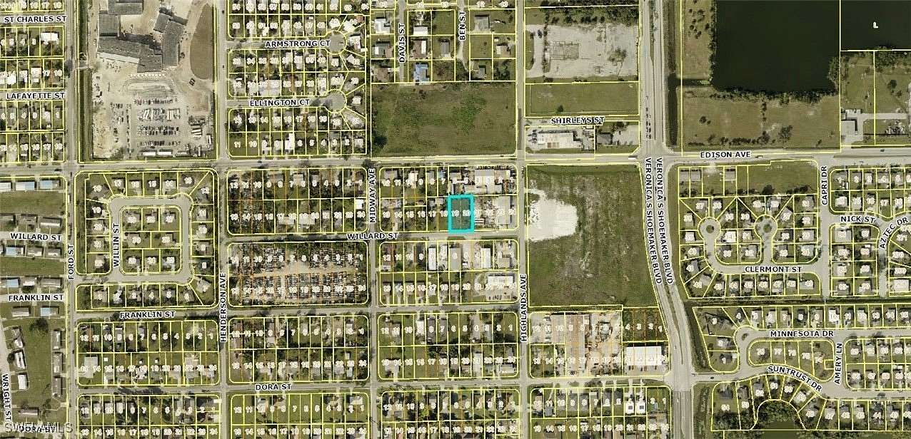 0.344 Acres of Commercial Land for Sale in Fort Myers, Florida