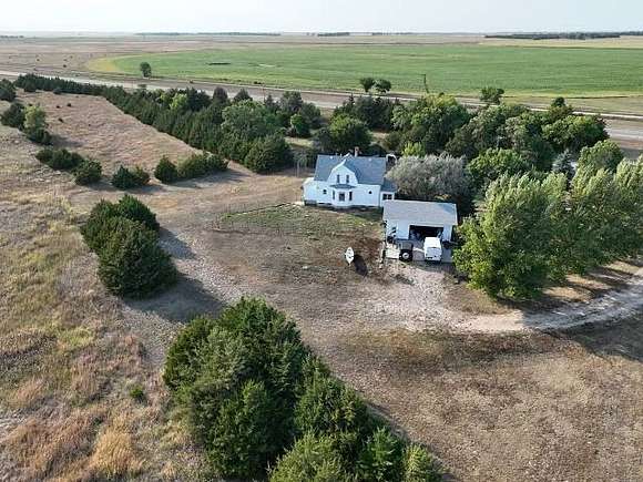 10.7 Acres of Land with Home for Sale in Long Pine, Nebraska