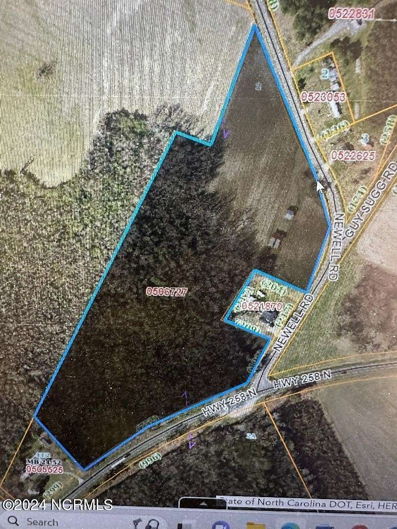 28 Acres of Agricultural Land for Sale in Snow Hill, North Carolina