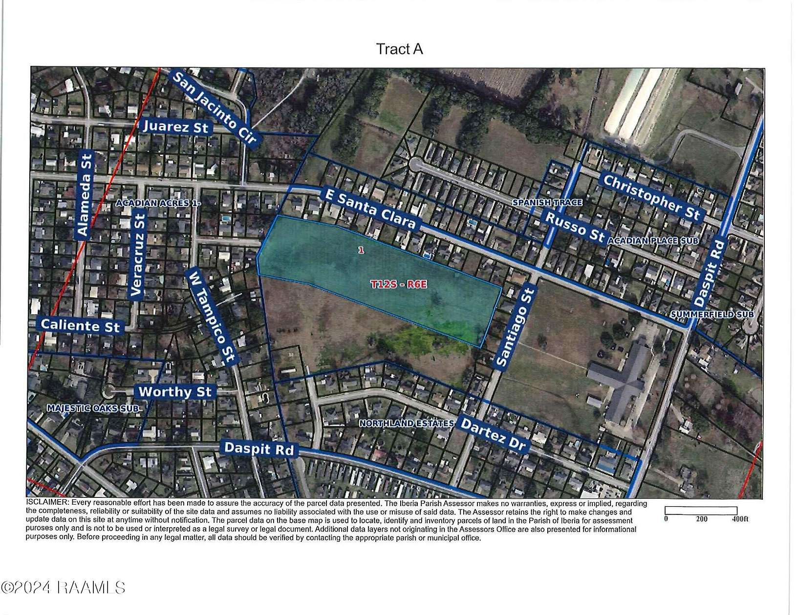 9 Acres of Residential Land for Sale in New Iberia, Louisiana