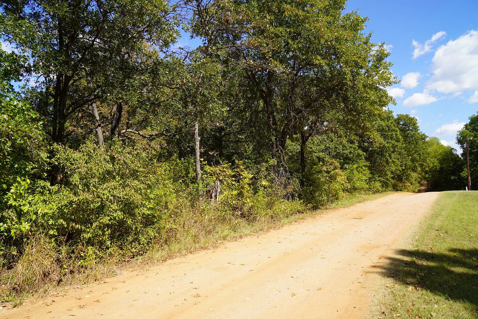 19.29 Acres of Recreational Land & Farm for Auction in Meeker, Oklahoma