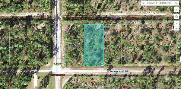 0.5 Acres of Land for Sale in Indian Lake Estates, Florida