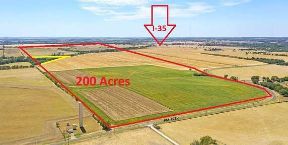 200 Acres of Agricultural Land for Sale in Eddy, Texas