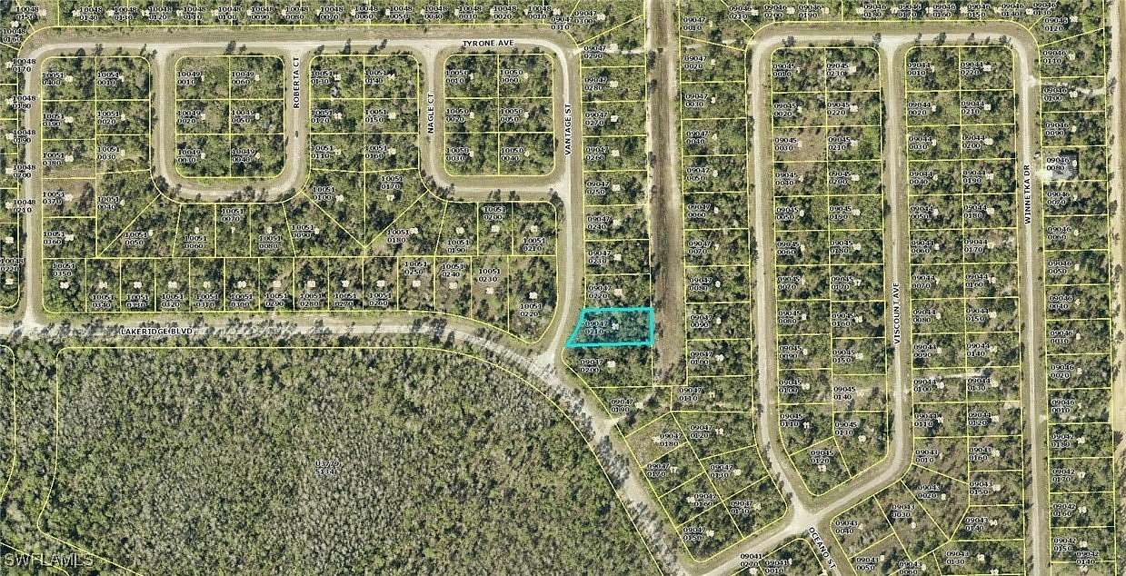 0.328 Acres of Residential Land for Sale in Lehigh Acres, Florida