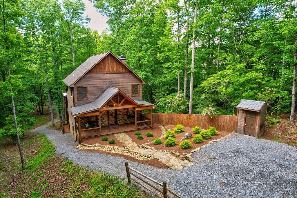 3.7 Acres of Residential Land with Home for Sale in Ellijay, Georgia