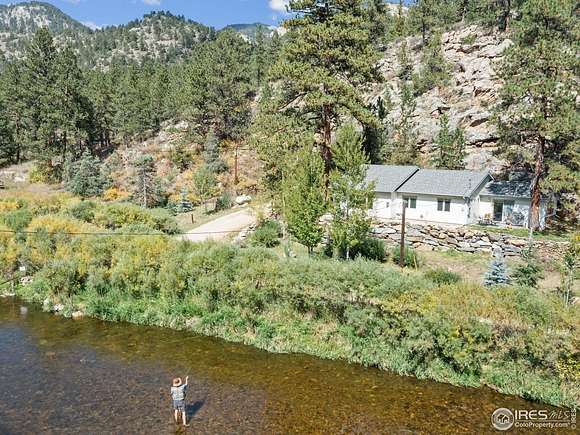 7.4 Acres of Residential Land with Home for Sale in Drake, Colorado