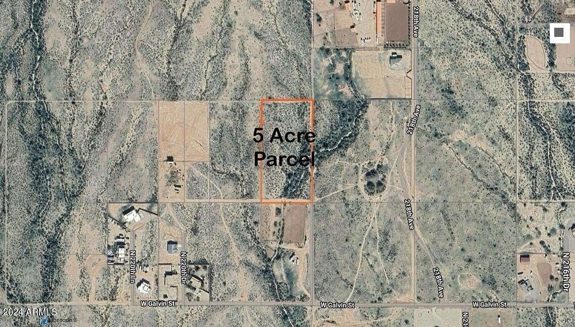 5 Acres of Land for Sale in Wittmann, Arizona