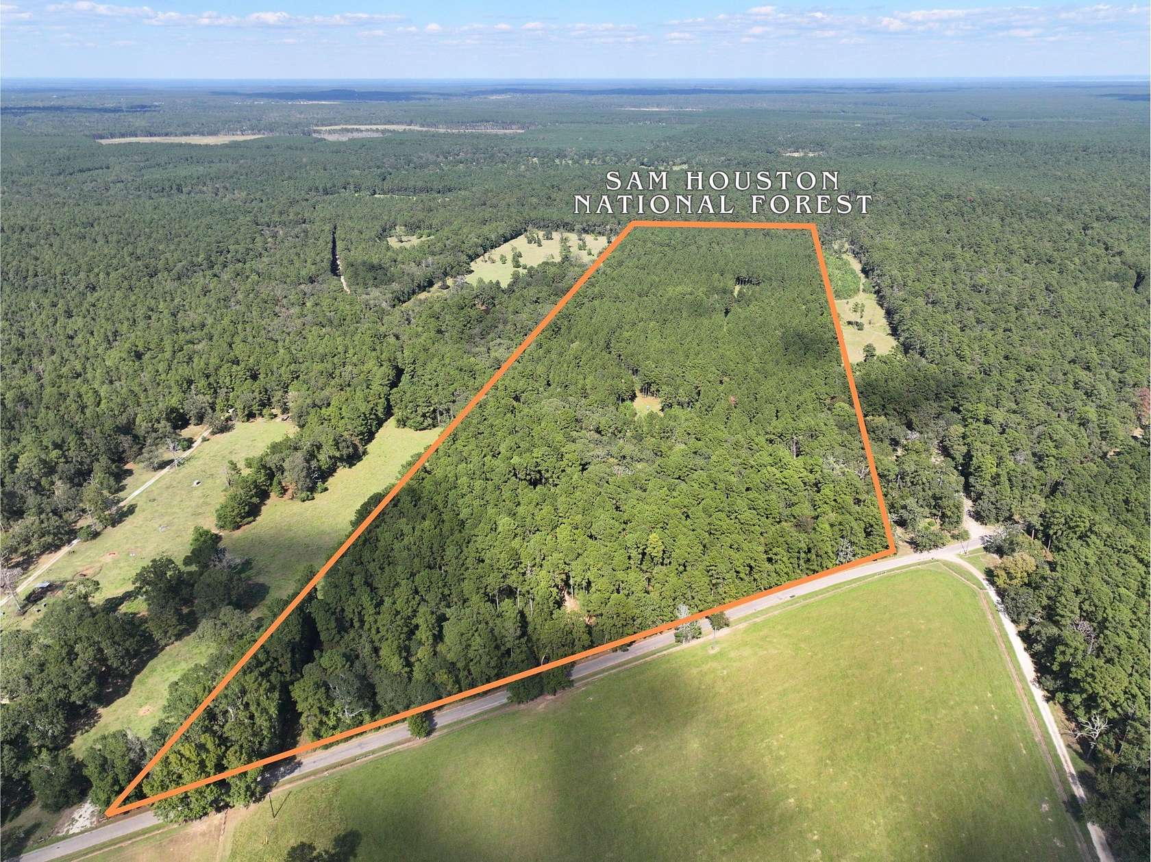 50 Acres of Recreational Land for Sale in Huntsville, Texas