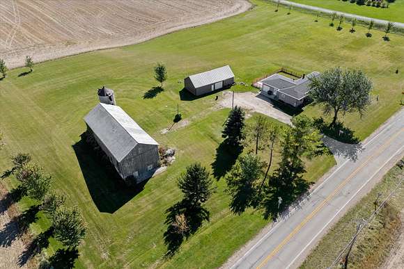 5 Acres of Residential Land with Home for Sale in Glenbeulah, Wisconsin