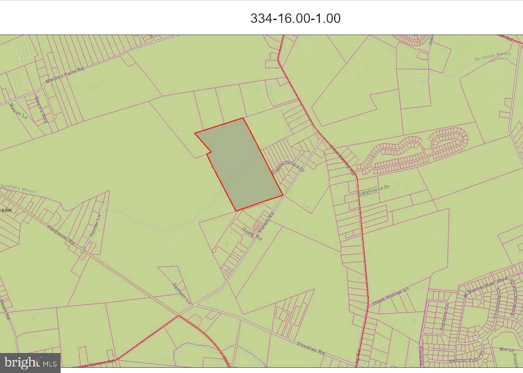 77.75 Acres of Agricultural Land for Sale in Milton, Delaware