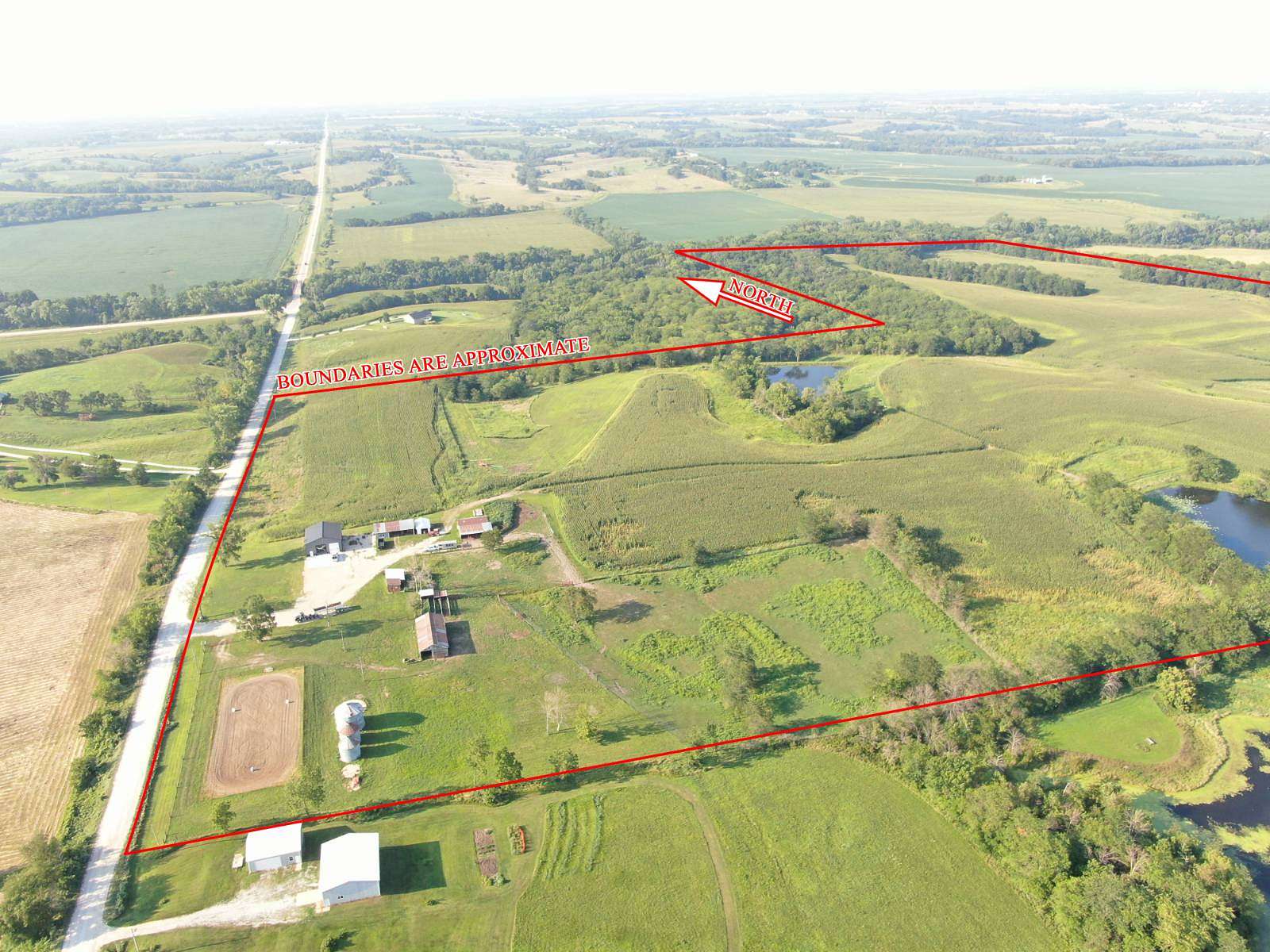 106 Acres of Agricultural Land for Sale in Indianola, Iowa