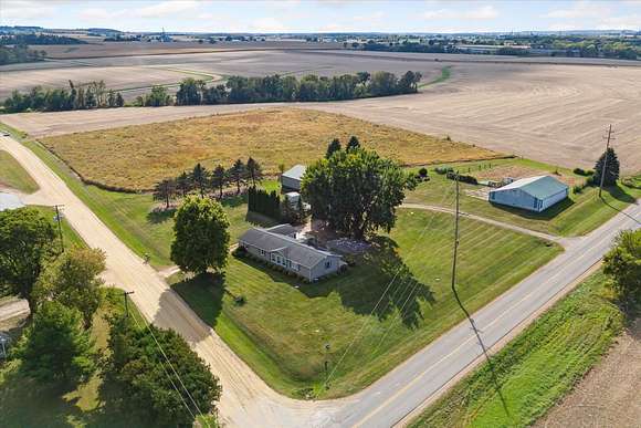 7 Acres of Land with Home for Sale in Lena, Illinois