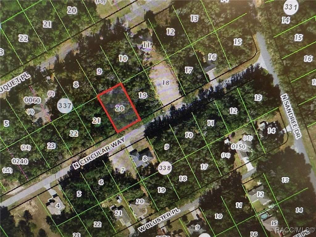 0.23 Acres of Land for Sale in Citrus Springs, Florida