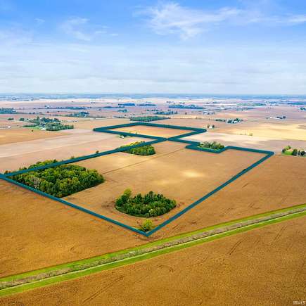 117 Acres of Recreational Land & Farm for Sale in Gaston, Indiana