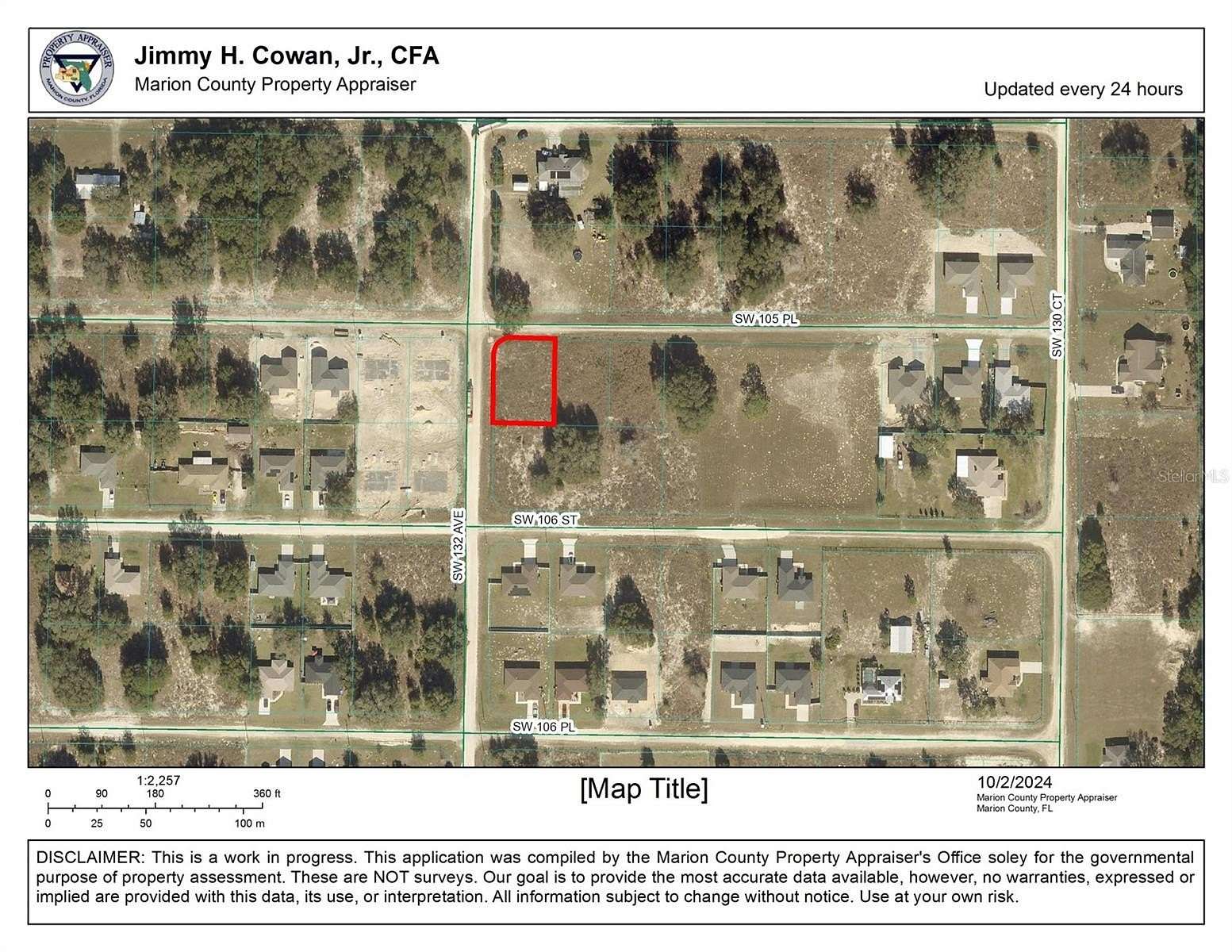 0.26 Acres of Residential Land for Sale in Dunnellon, Florida