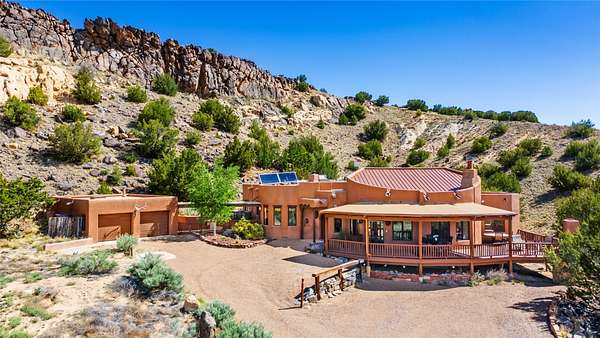 11.4 Acres of Land with Home for Sale in Galisteo, New Mexico
