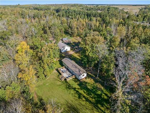 11.16 Acres of Land with Home for Sale in Pine River, Minnesota