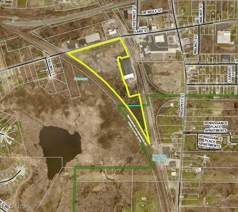 9.4 Acres of Commercial Land for Auction in Ravenna, Ohio