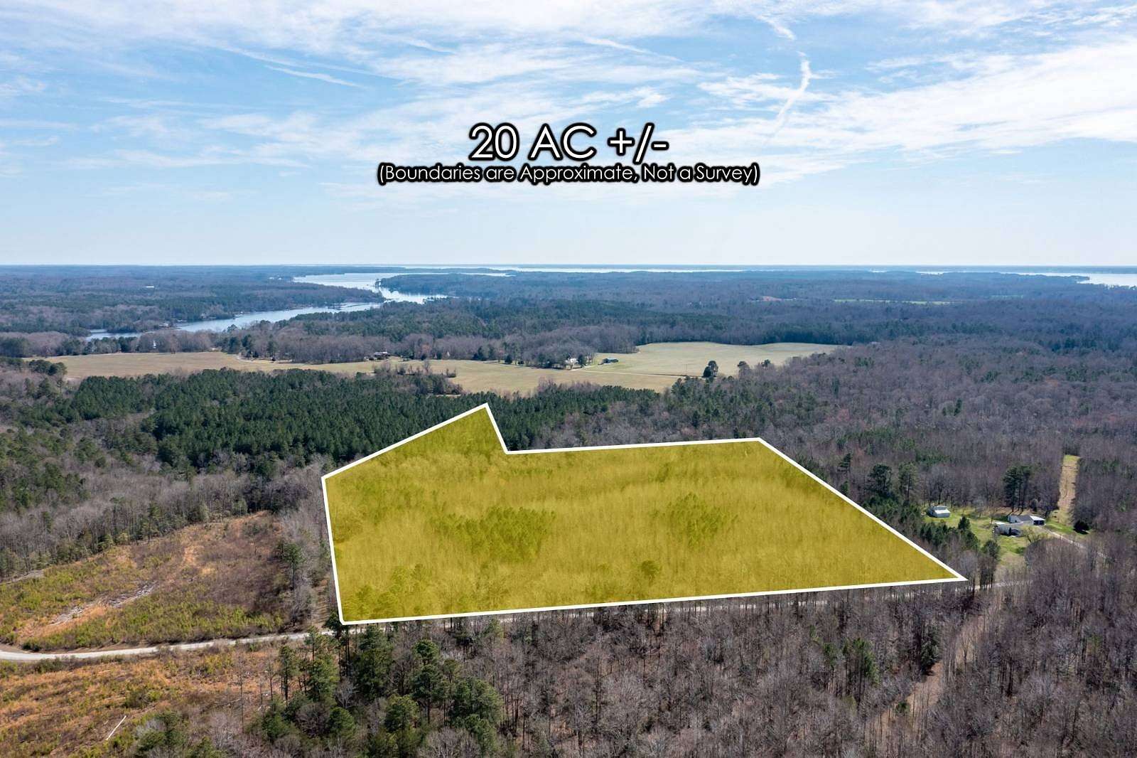 20 Acres of Recreational Land for Auction in Lancaster, Virginia